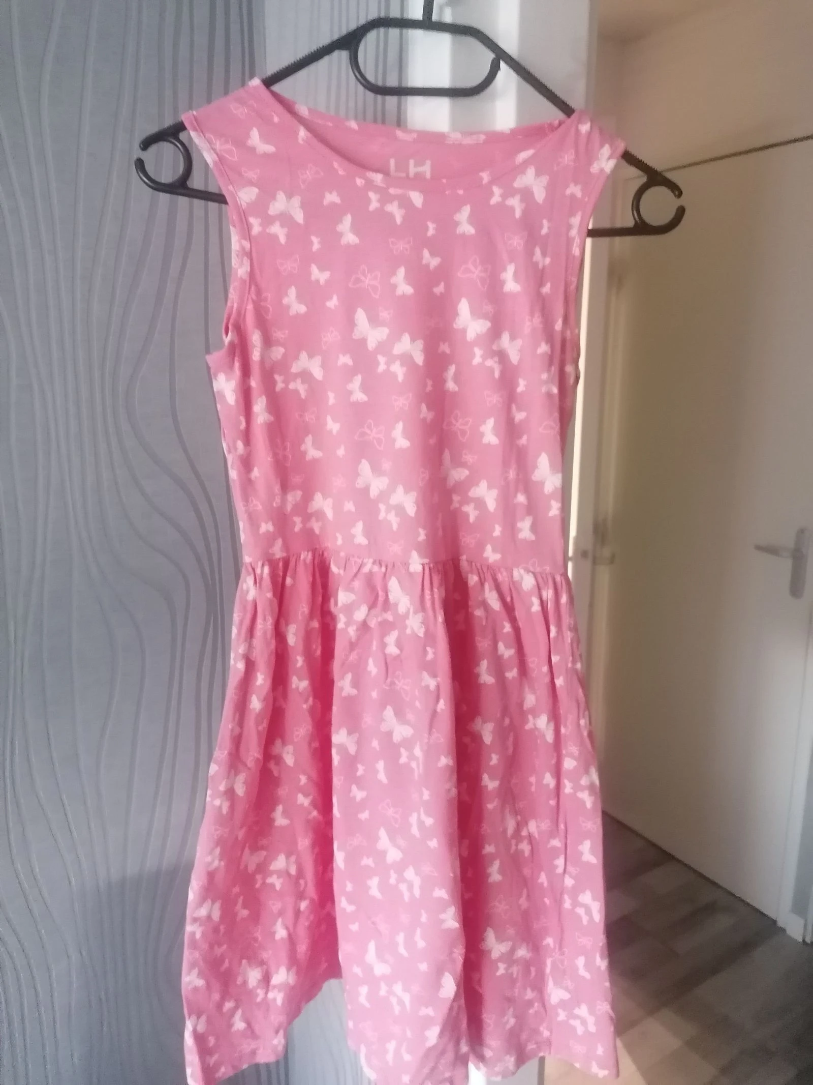 Vestido rosa de mariposa talla 12 años 👧🏻 – photo 4